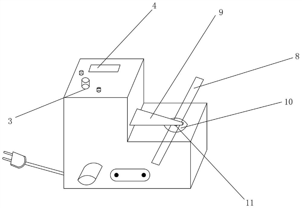 First point positioning high-accuracy electric spark dotting timer