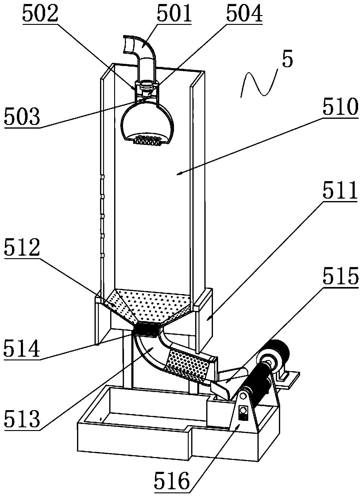 A kind of rapid prototyping equipment for the production of plastic masterbatch with high stability