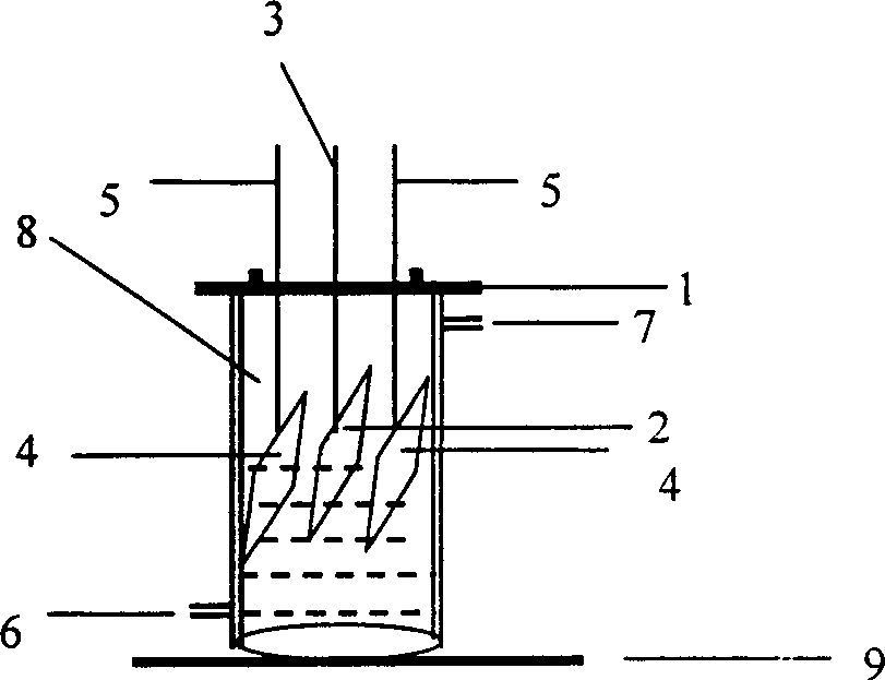 Porous aluminium oxide template preparing method and its apparatus