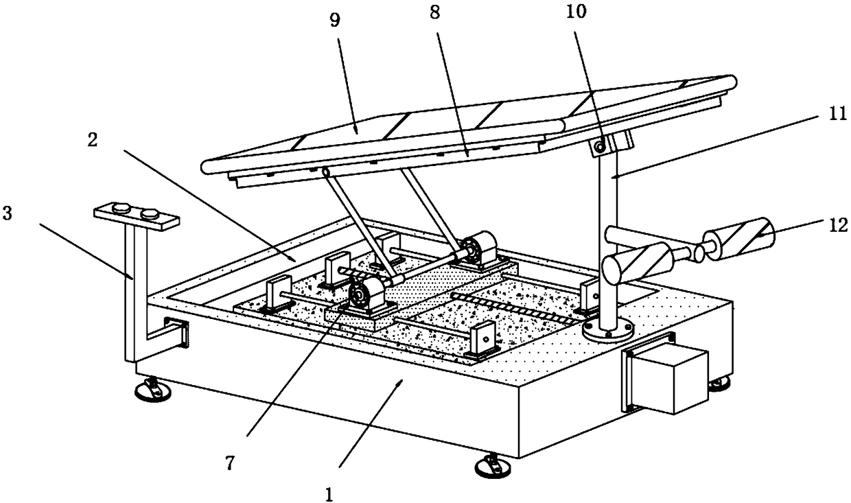 Angle-adjustable sit-up exercise equipment