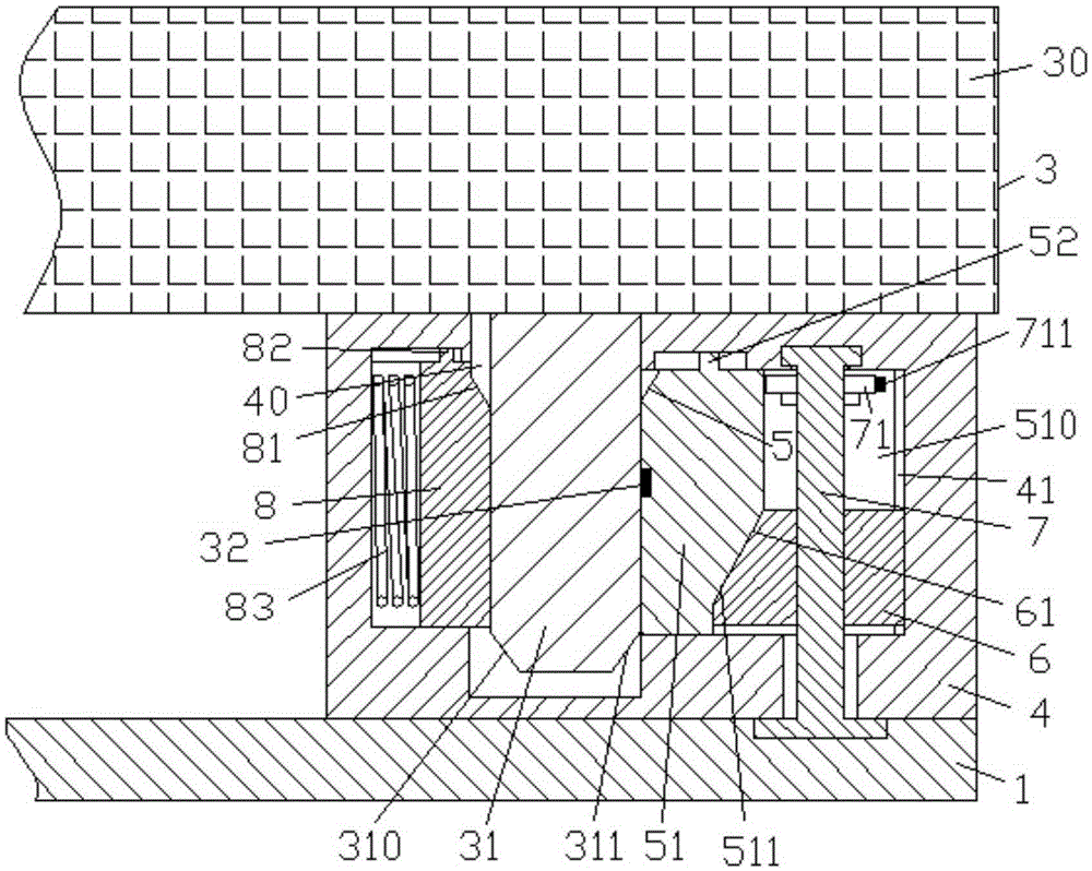 Shock-absorption circuit board assembly using contact sensor