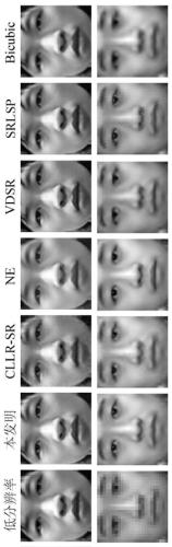 Human face super-resolution reconstruction recognition method based on fractional order orthogonal partial least squares
