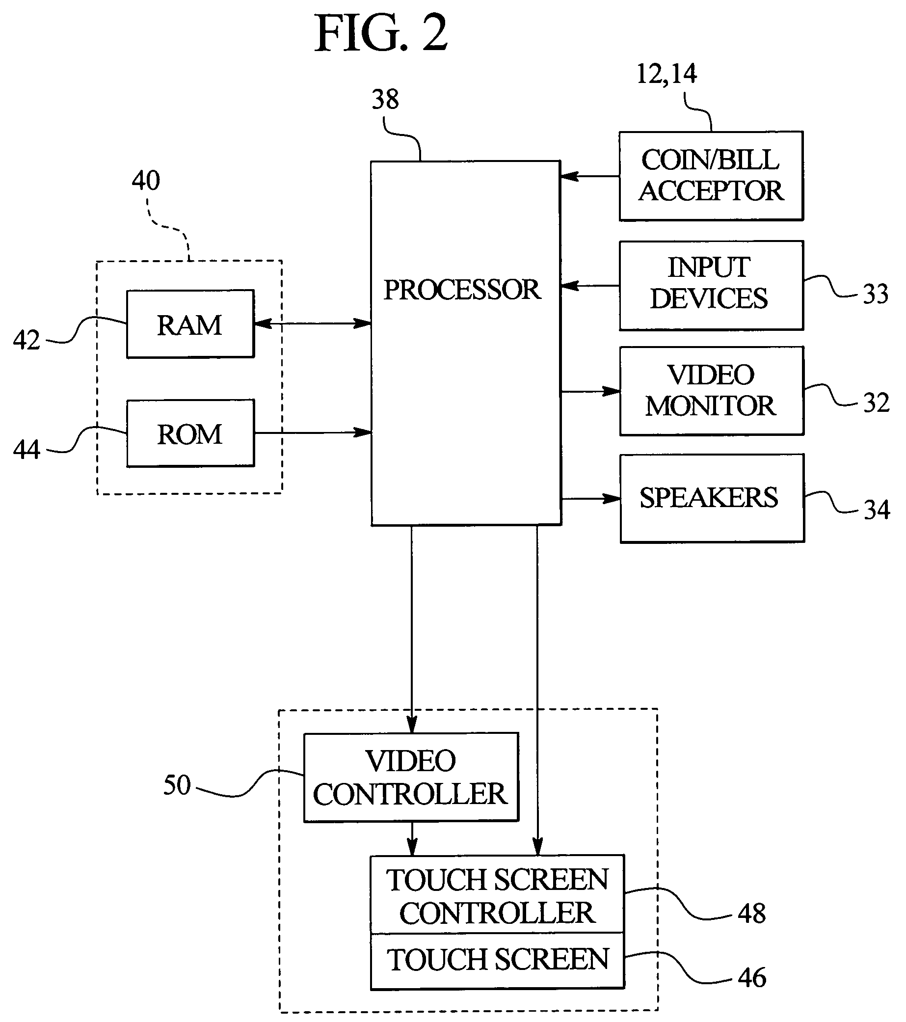 Gaming device having touch activated alternating or changing symbol
