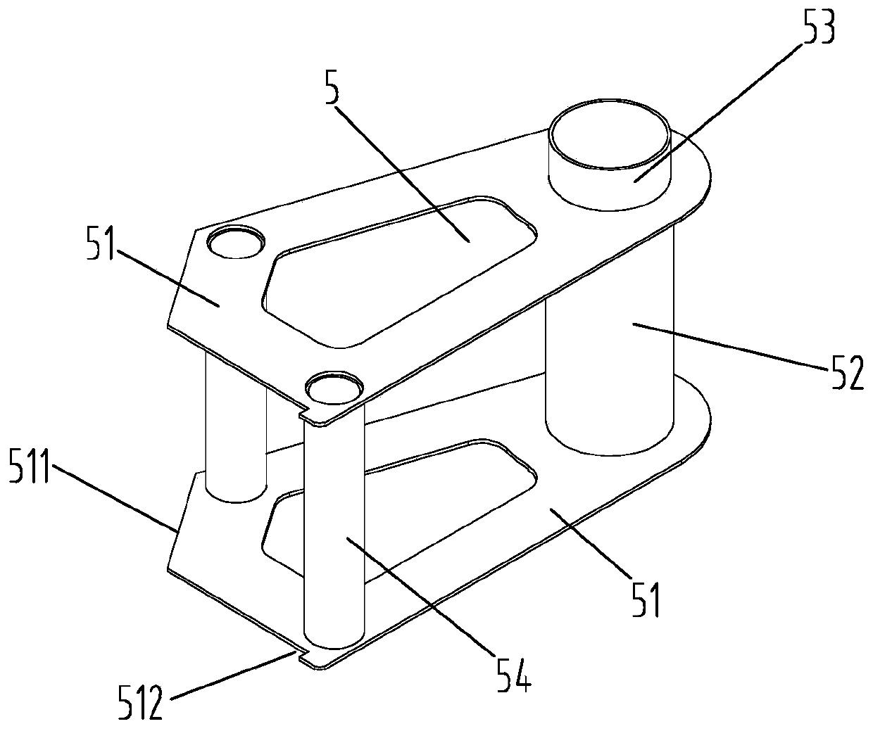 Sand making machine rotor tailor-welded double-layer positioning template tool and tailor-welded process of sand making machine rotor