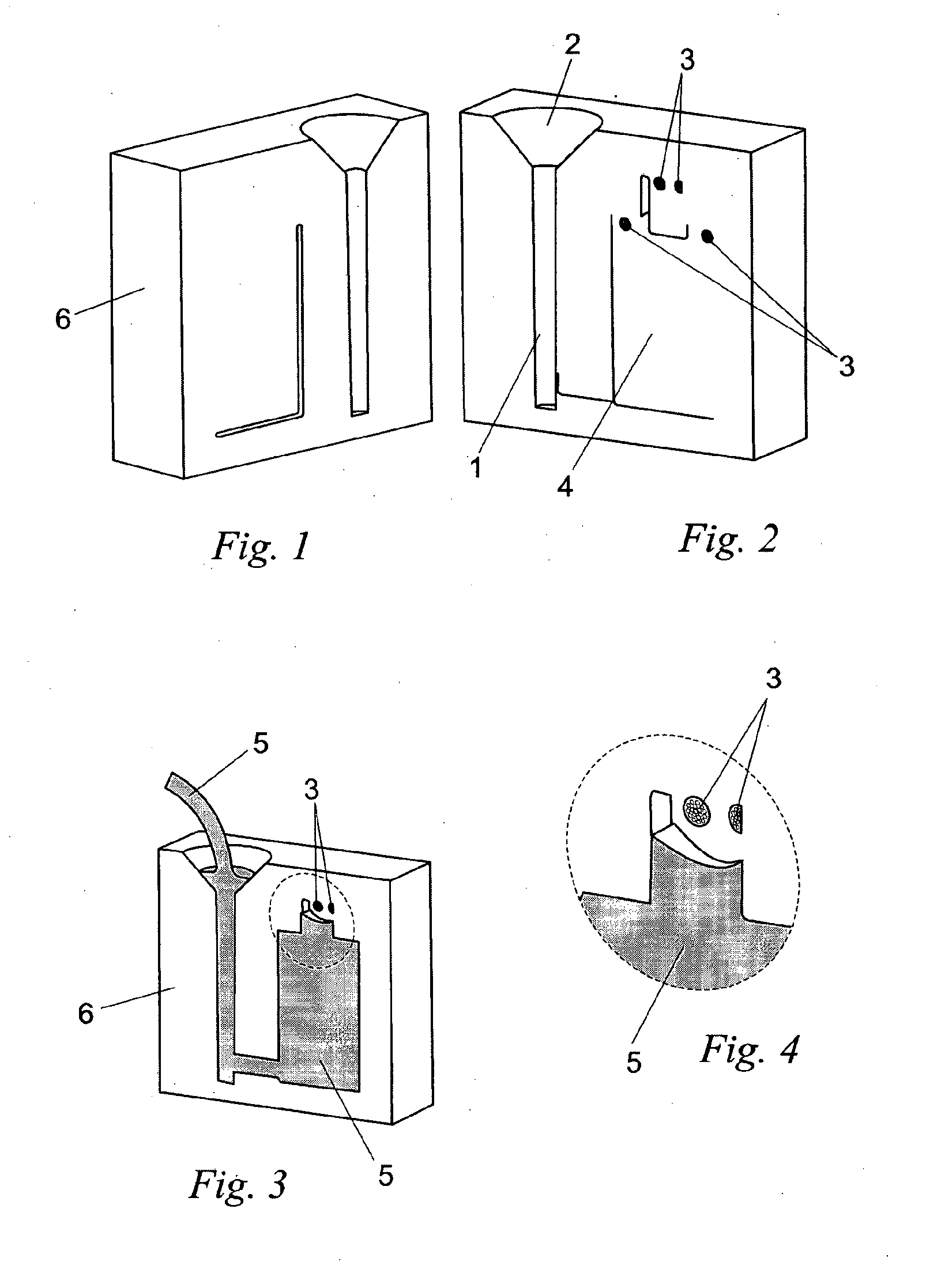 Breather for permanent aluminium-casting mould