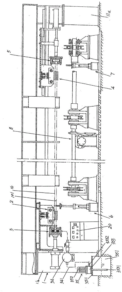 Steel pipe water pressure detection device