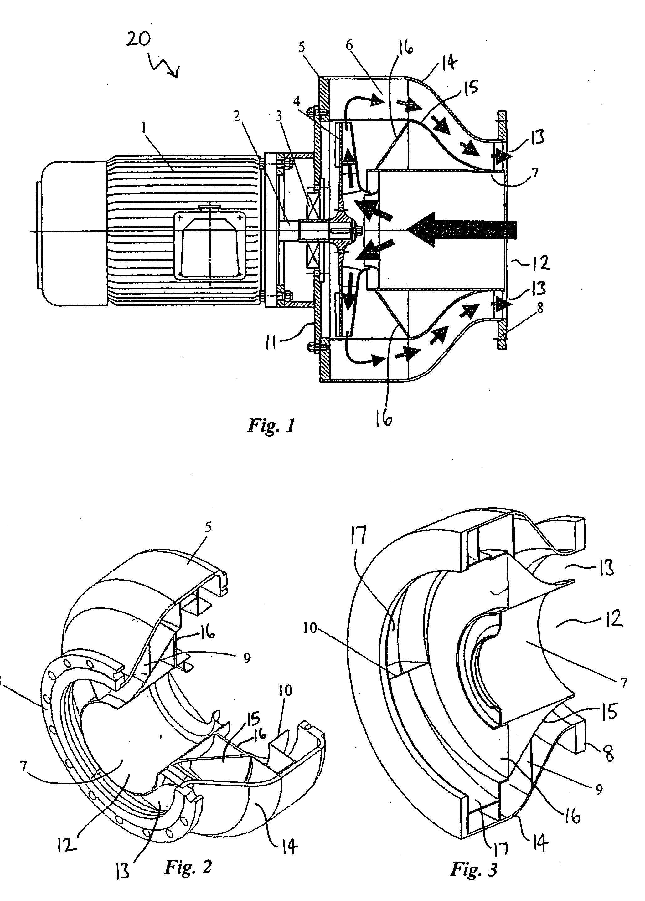 Blower for a textiles processing machine