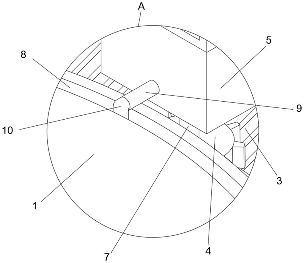 Laser electric welding device capable of being adjusted in all directions