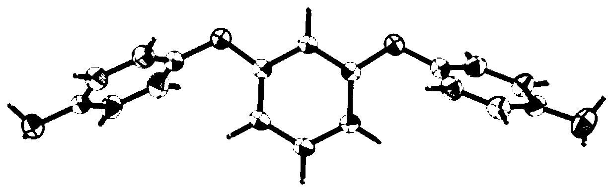 a mn-based  <sup>ⅱ</sup> Ribbon-shaped cross-complex and its preparation method and application