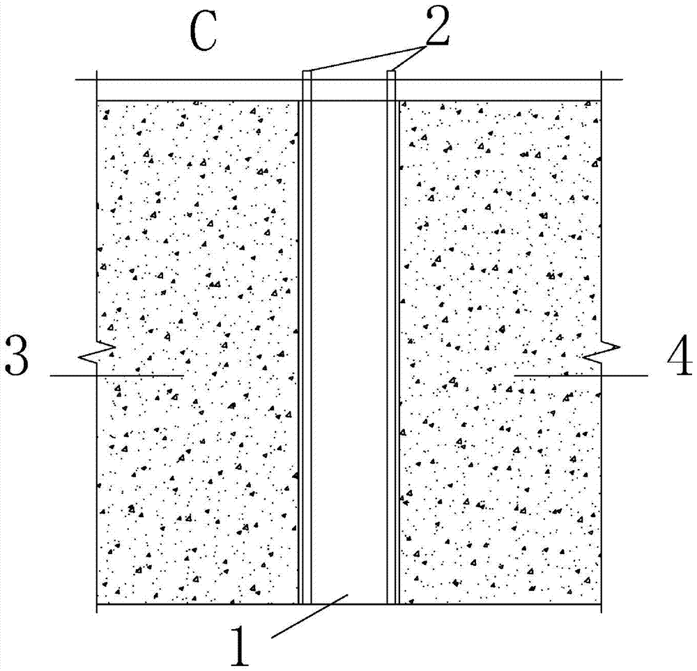Construction method for strengthening and water-retaining for I-shaped steel joint of underground diaphragm wall