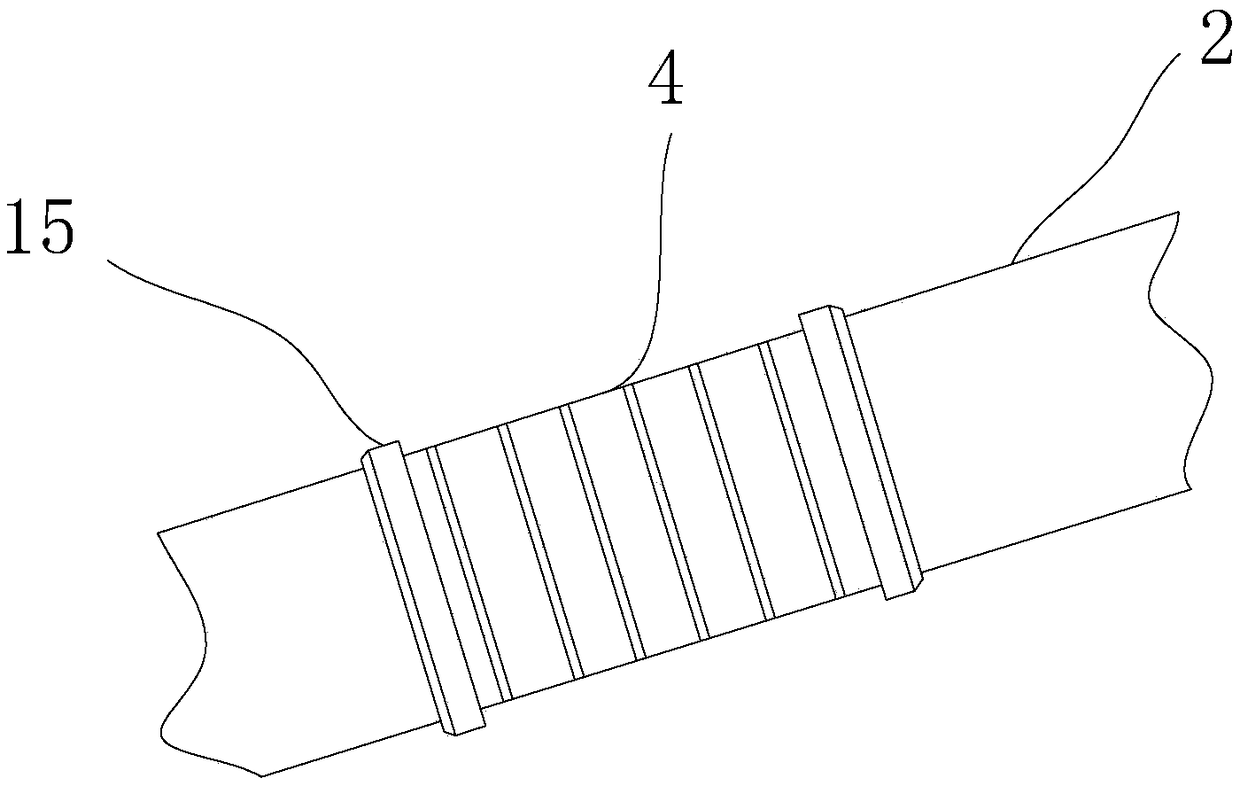 PVC sewage drain pipe