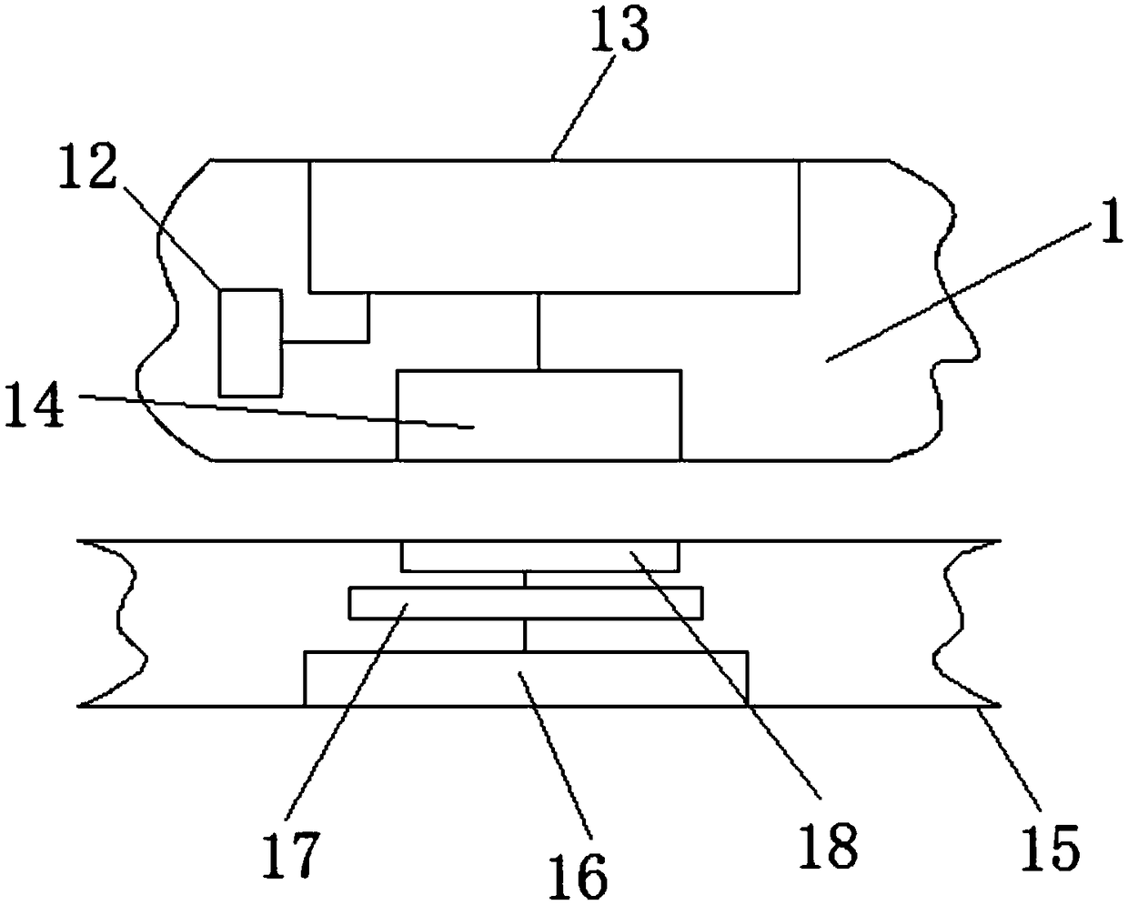 Wireless charging digital talkback equipment