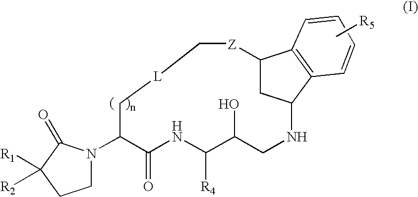 Macrocyclic diaminopropanes as beta-secretase inhibitors