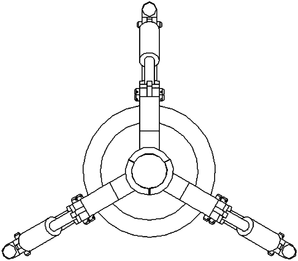 Manipulator for rocket recovery