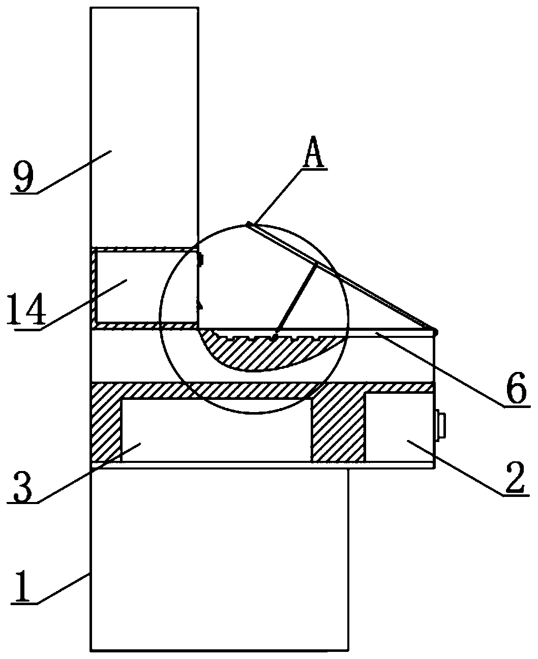 Simulation practical training device based on mechanical design course combination