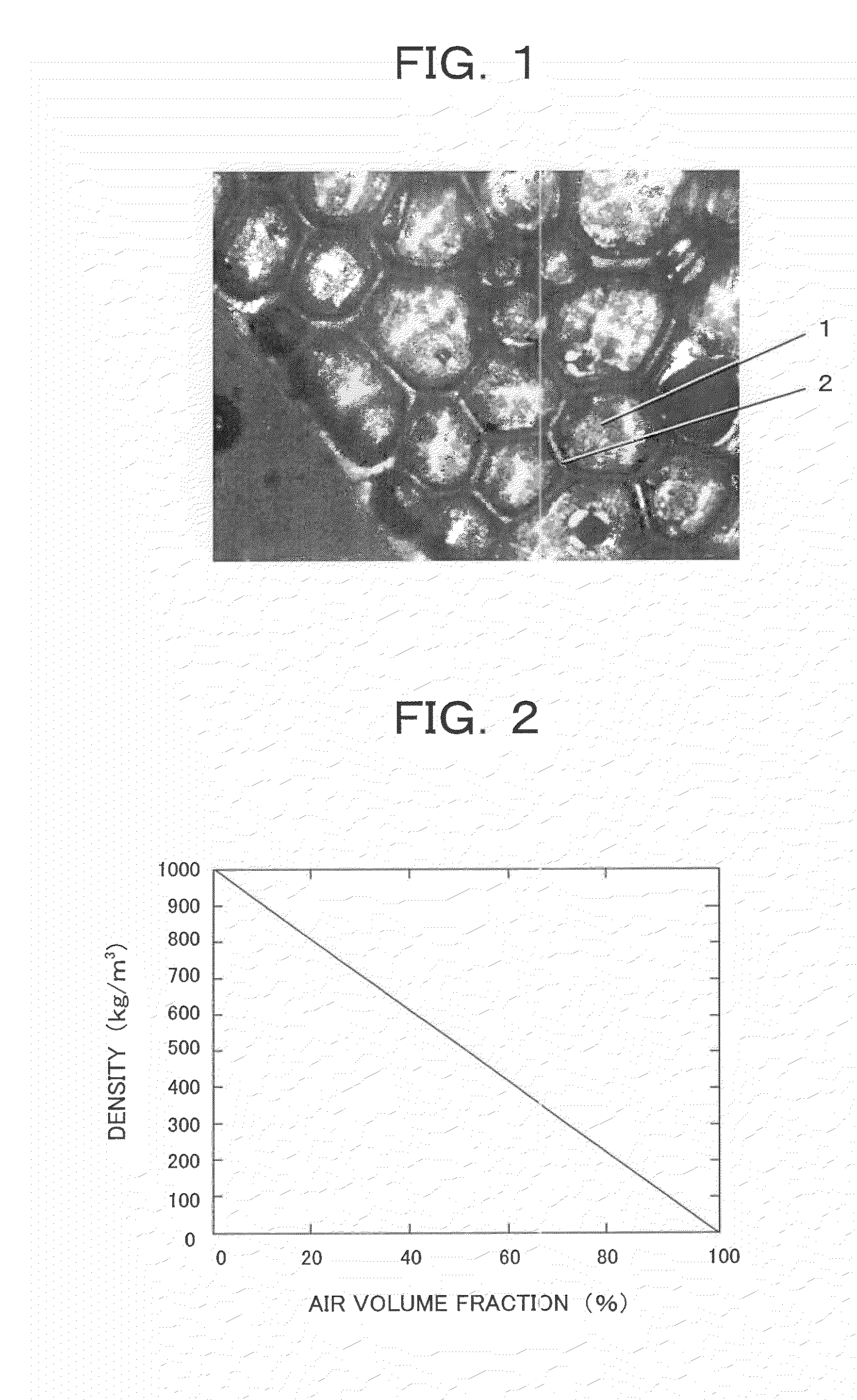 Smectic aerogel and method for production thereof