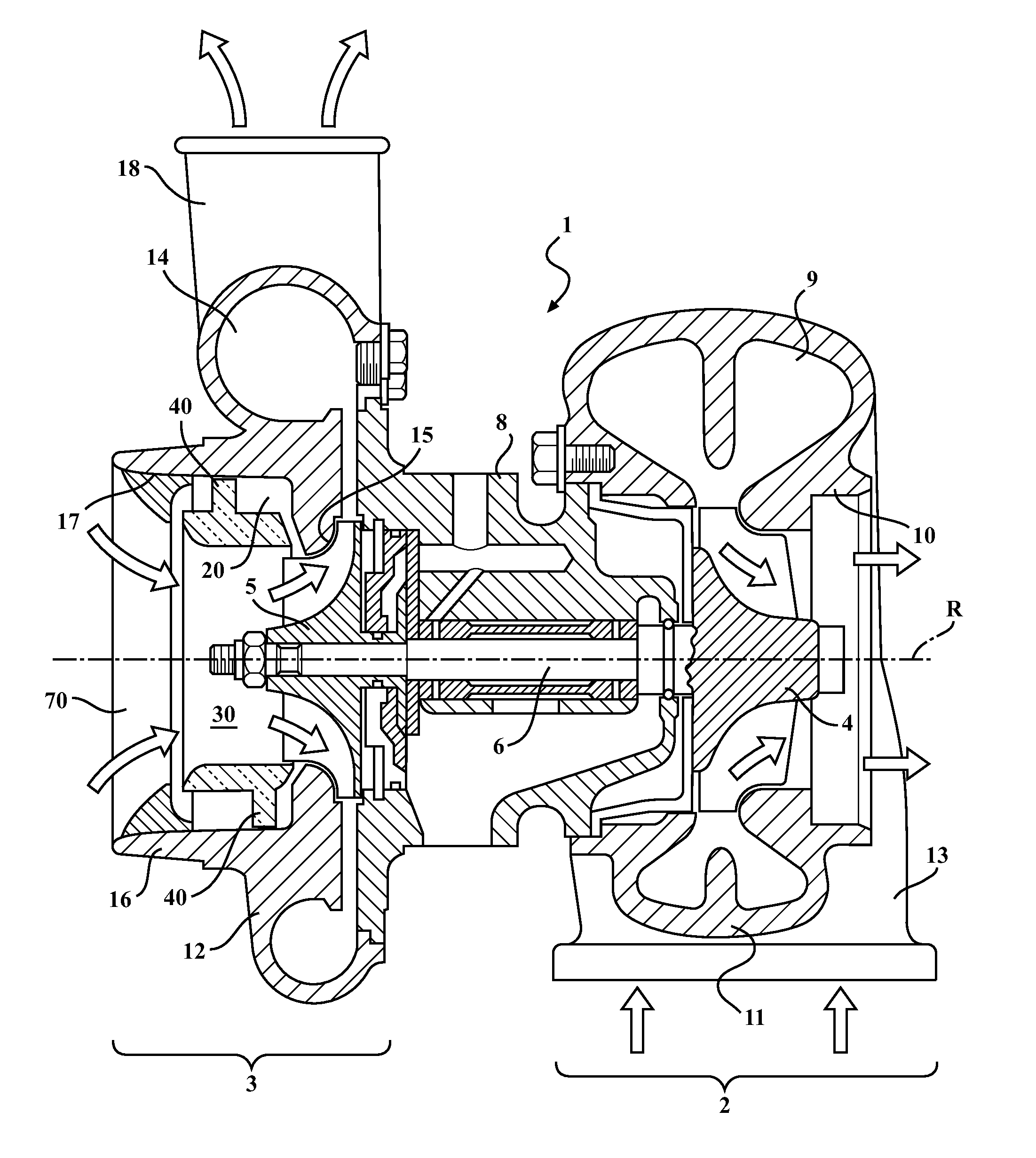 Reduced noise compressor recirculation