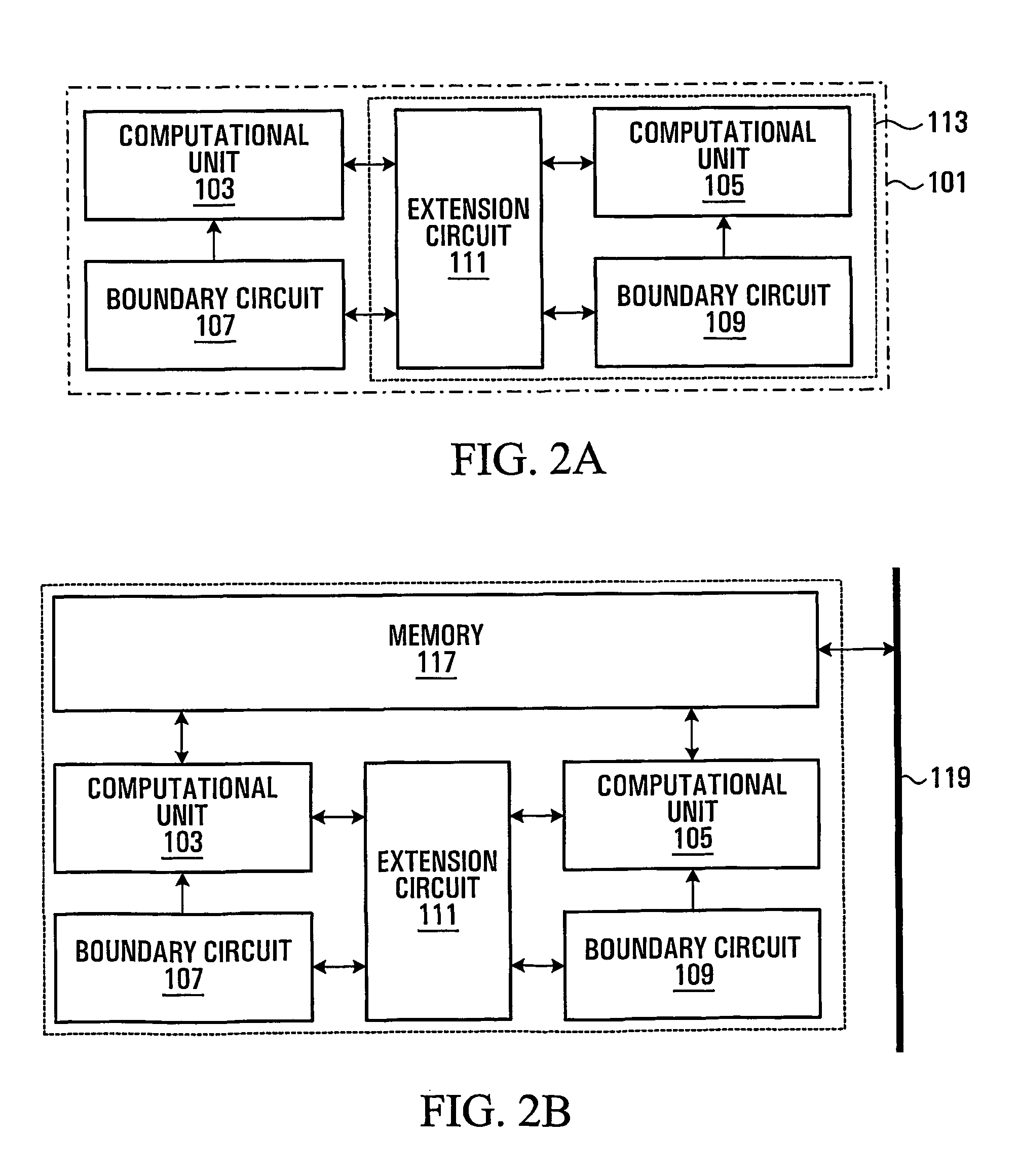 Apparatus for variable word length computing in an array processor