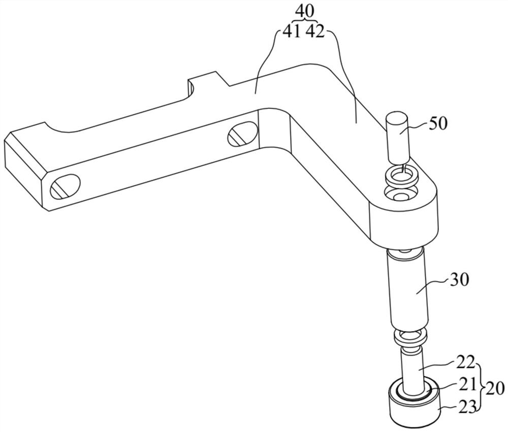 Auxiliary guide device and rail inspection equipment