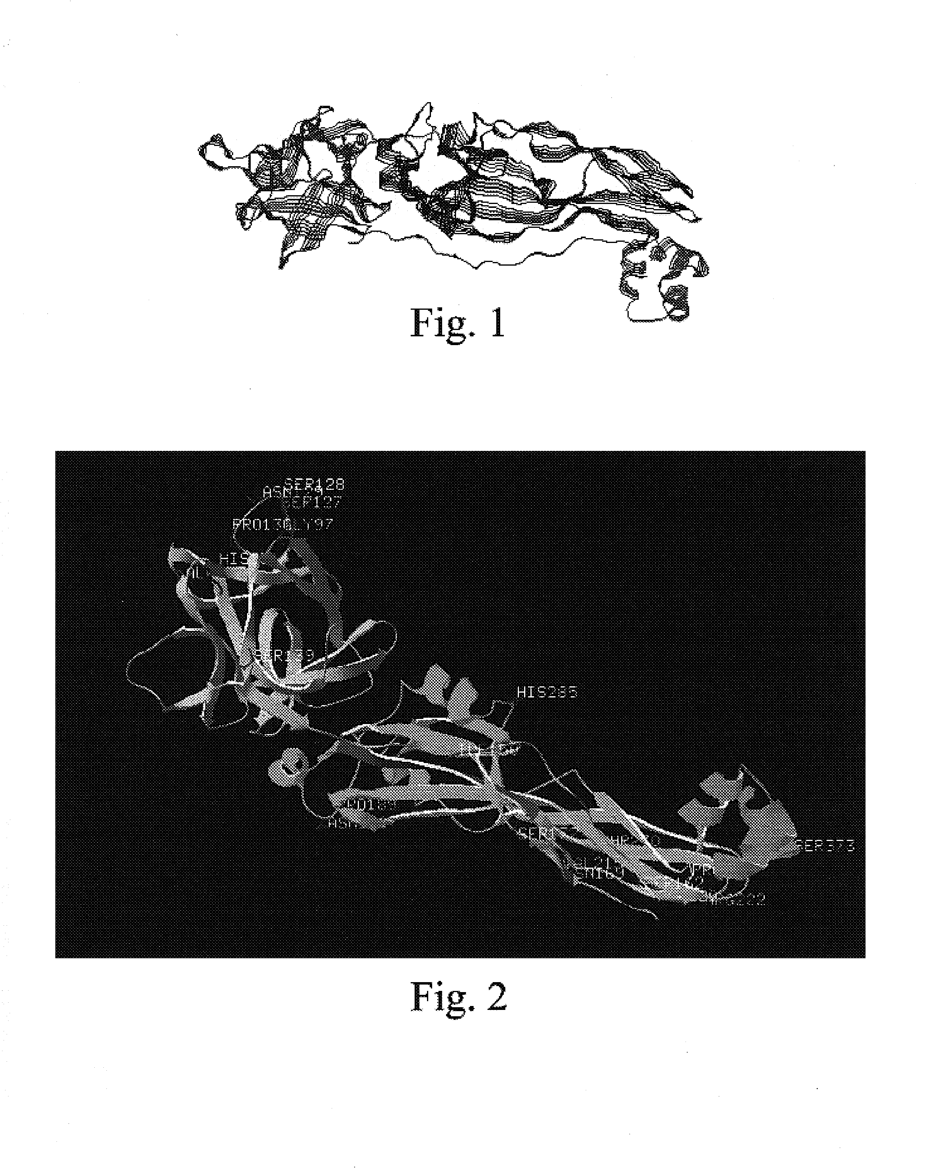 Modified chimeric Cry35 proteins