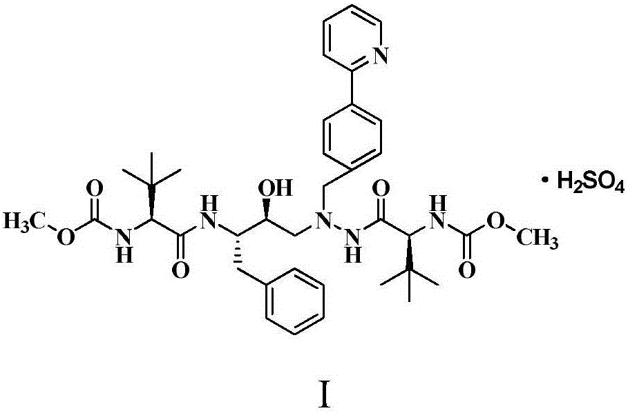 Method for preparing anti-AIDS drug-Atazanavir monomer