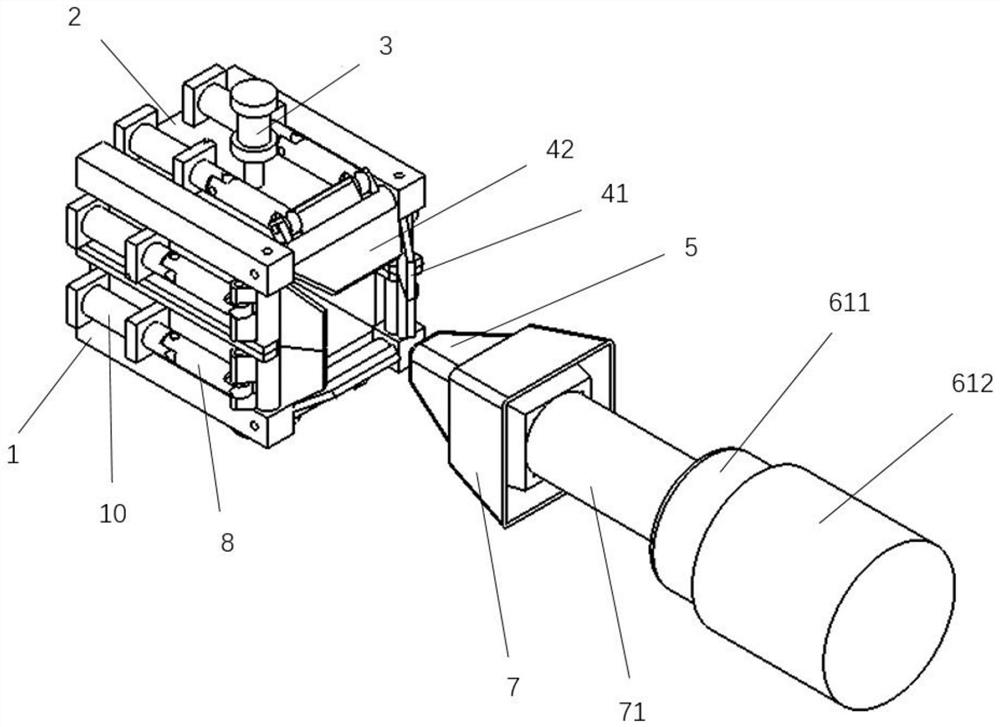 A wire rope wire automatic hook device