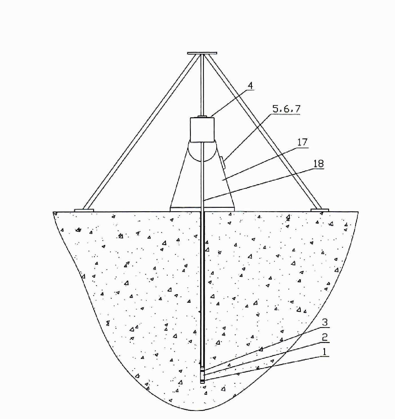 Non-damage drilling head