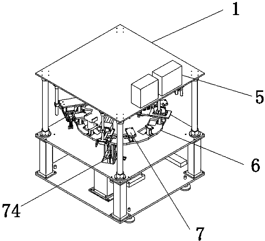 Fully-automatic bubble rolling and scraping machine for hardcover boxes