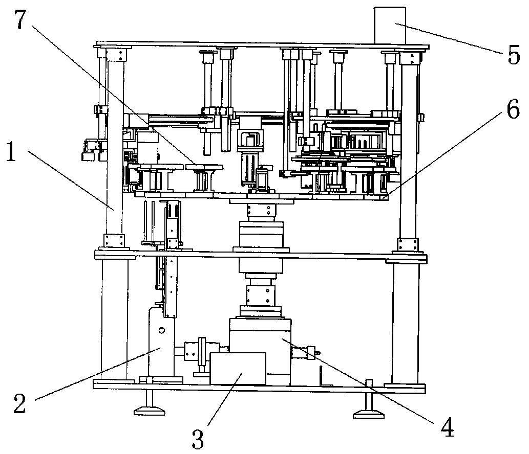 Fully-automatic bubble rolling and scraping machine for hardcover boxes