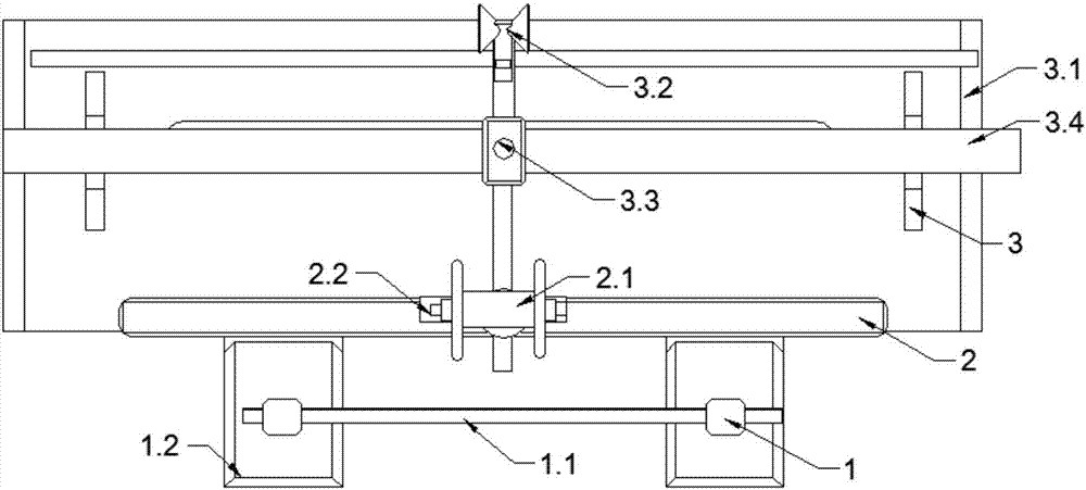 Preparation method for multifunctional auxiliary equipment of rewinding machine