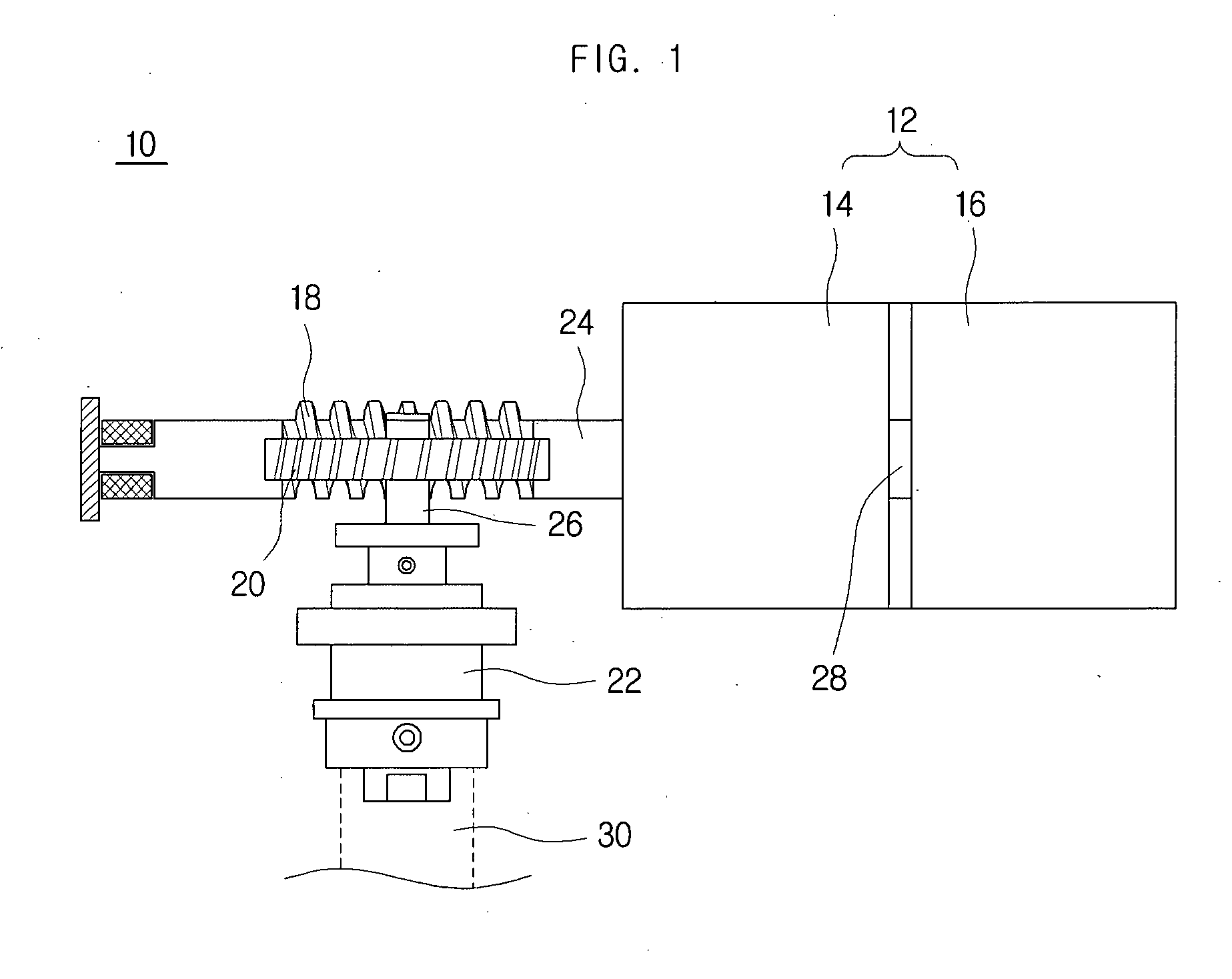 Power transmission apparatus and rotation apparatus