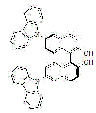 Chiral 6, 6'-2 carbazole base binaphthol