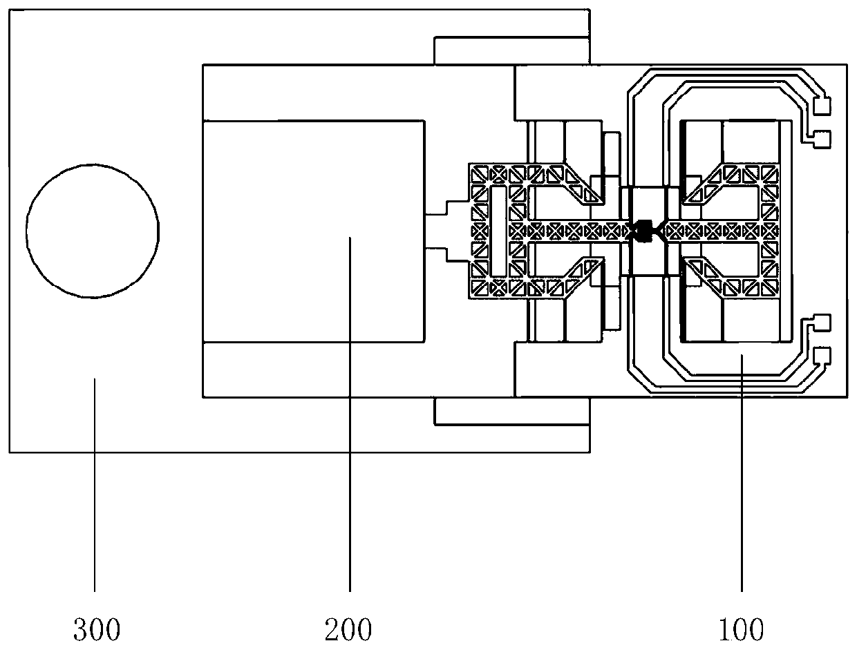 Force-heat coupling micro electro mechanical system, in-situ mechanical platform and manufacturing method