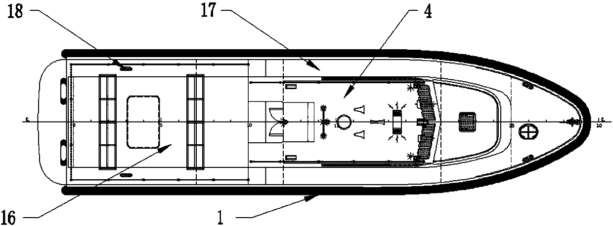 High-speed troopship