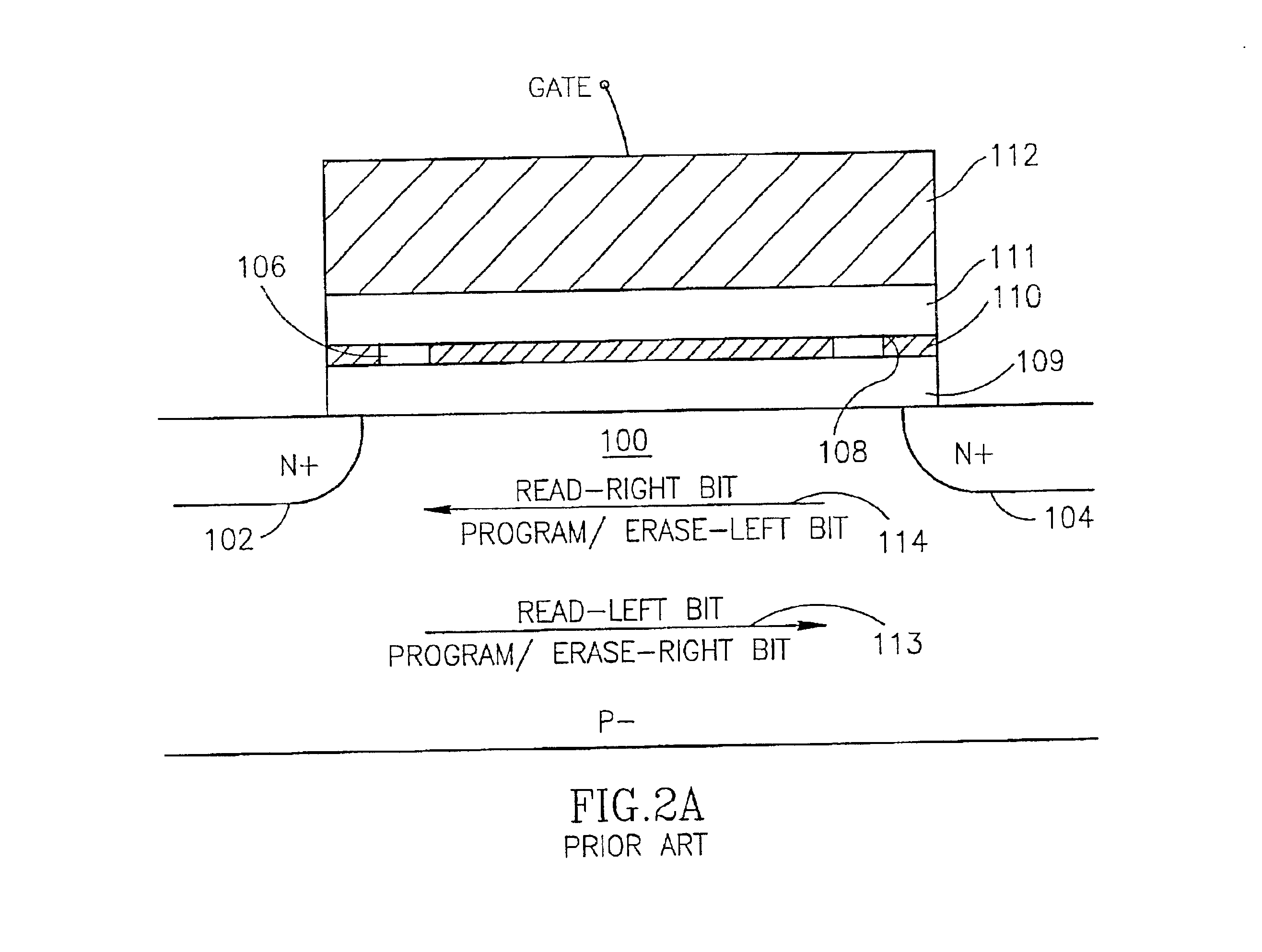 Programming and erasing methods for a non-volatile memory cell