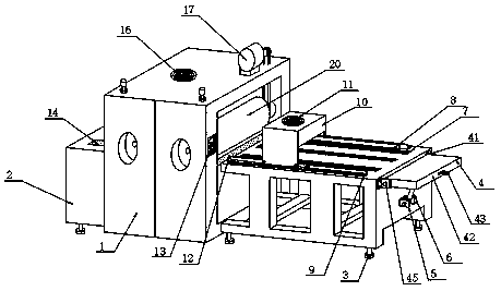 Printing device for carton production
