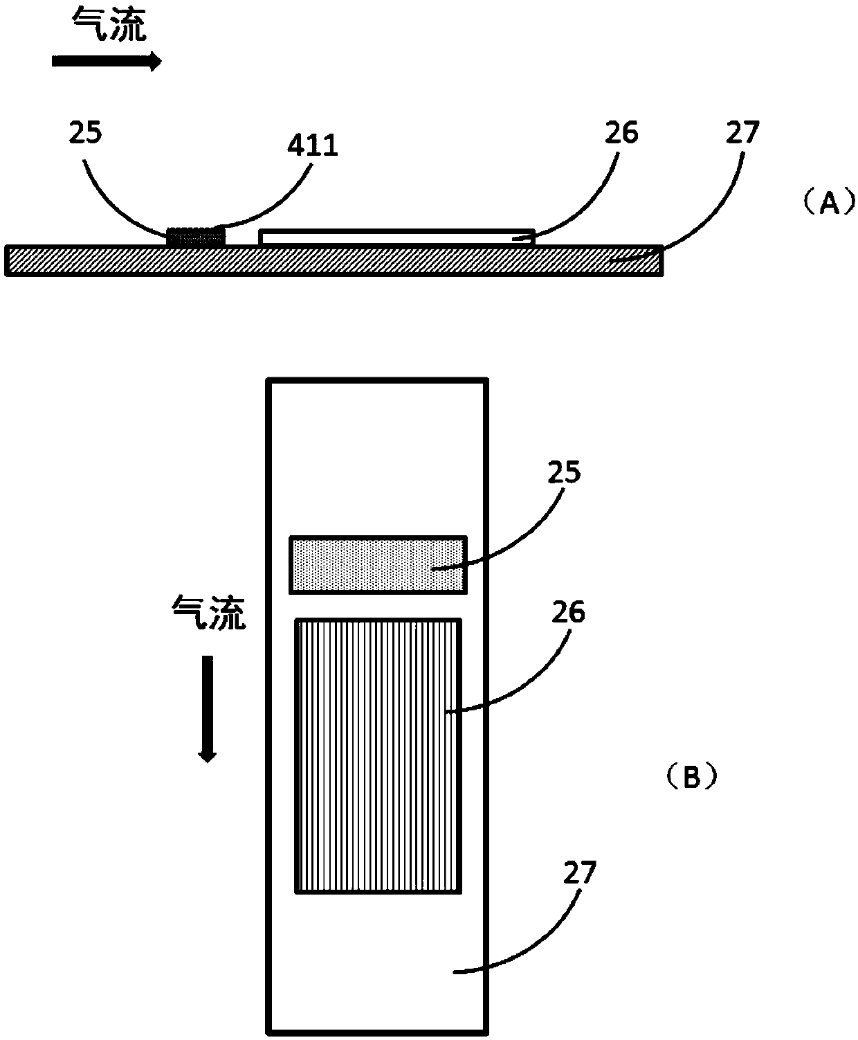 Horizontal array of ultra-long single-walled carbon nanotubes, preparation method and reaction device