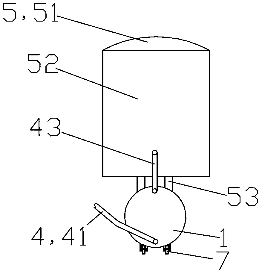 Brake fluid replacing device and working method thereof