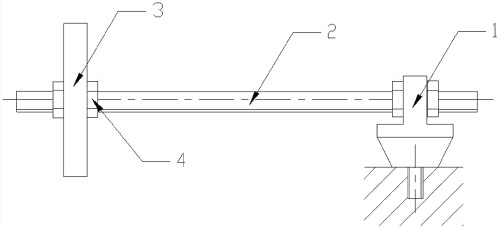 Cantilever beam type vibration absorber with adjustable frequency