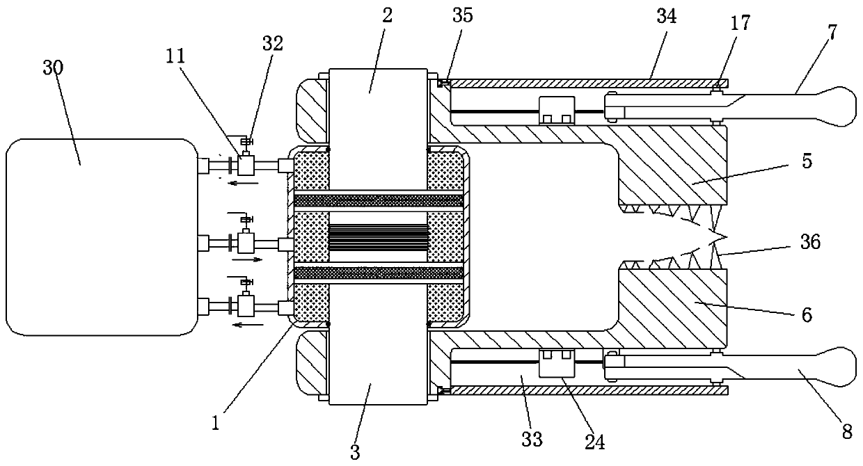 Gastrointestinal clamp fixation device