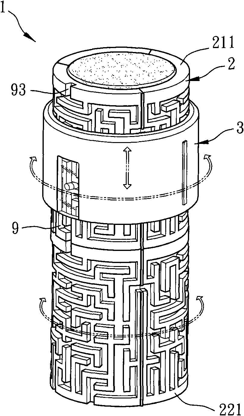 Three-dimensional maze device