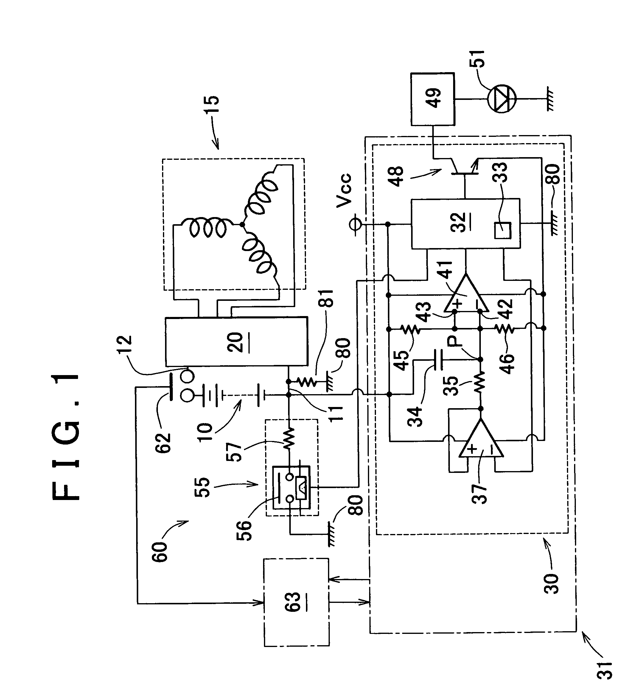 Diagnostic system and method for electric leak detecting device