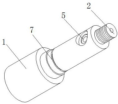 Compact bearing high-pressure jet grouting drill bit