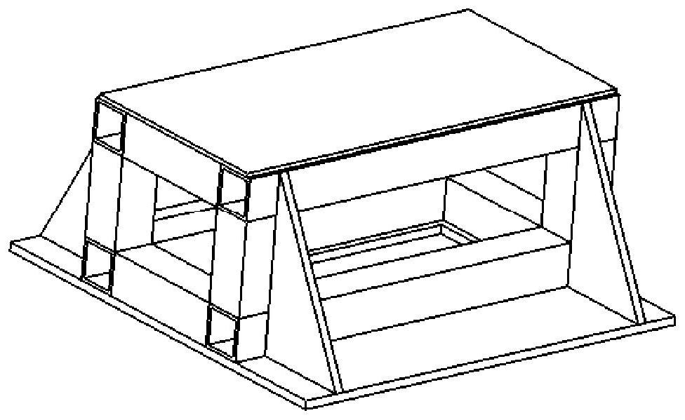 Test loading device for passenger seat embedded part