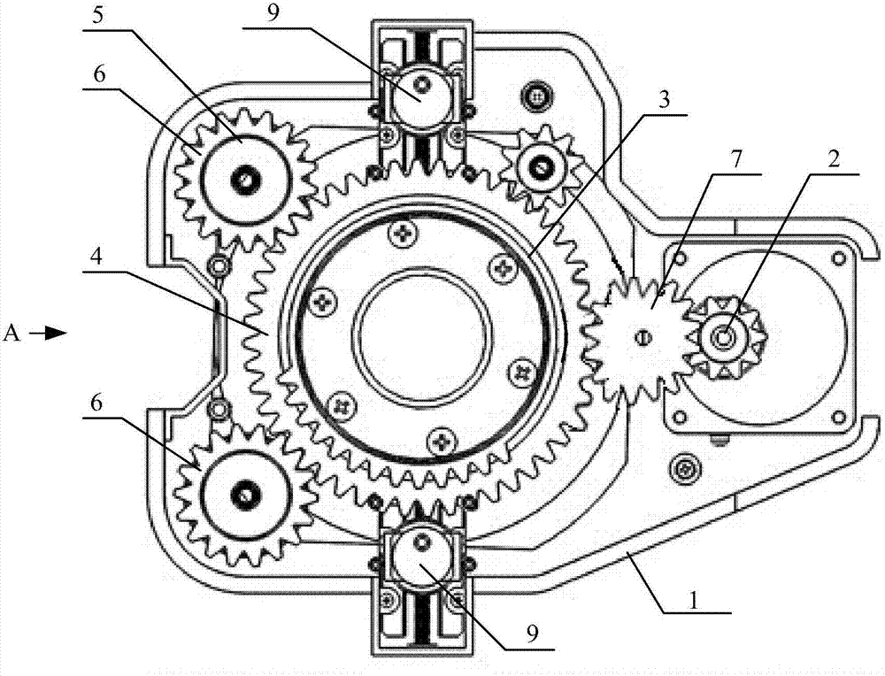 A line routing and line counting device and method suitable for engineering sites