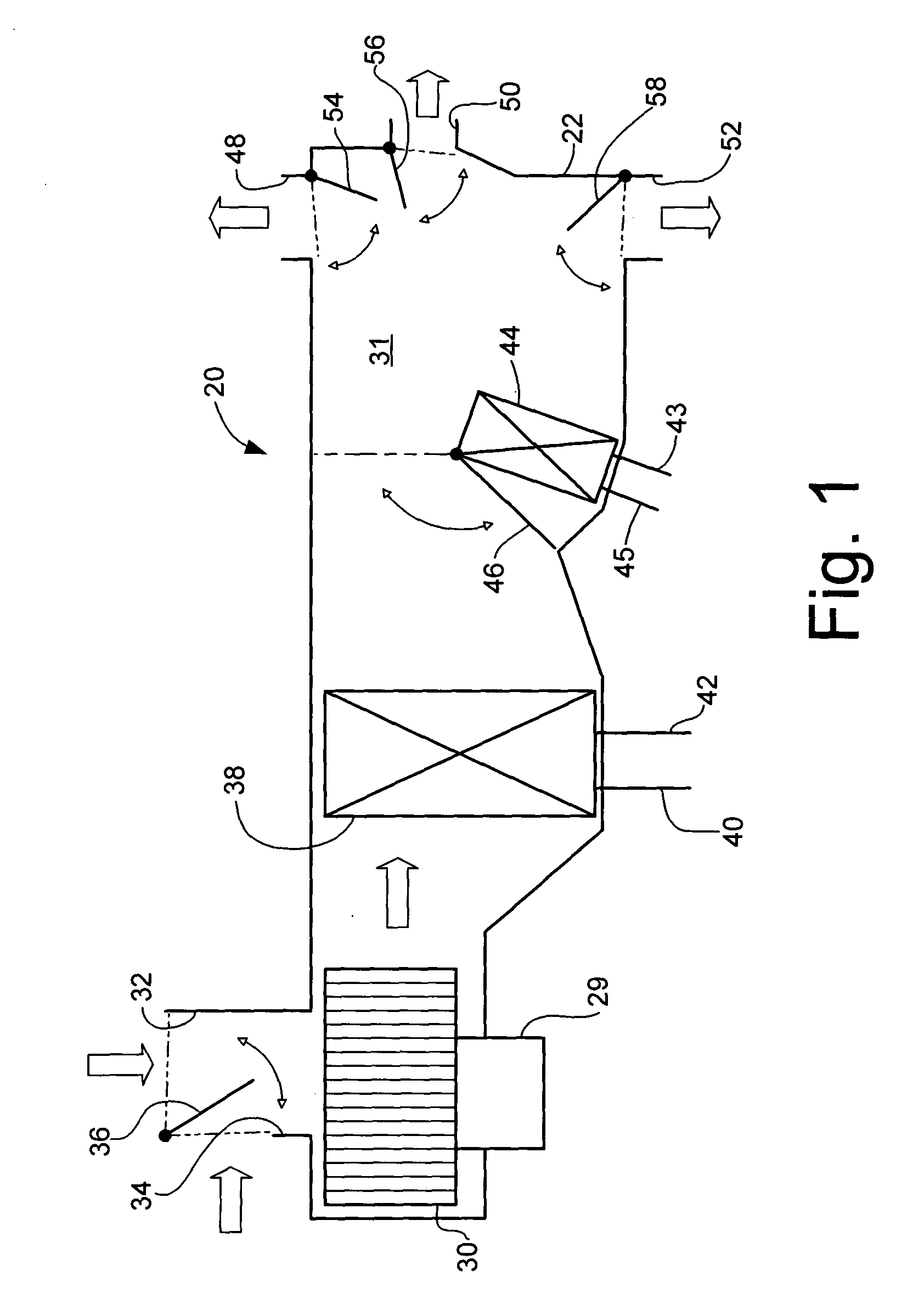 Heat pump and air conditioning systemn for a vehicle