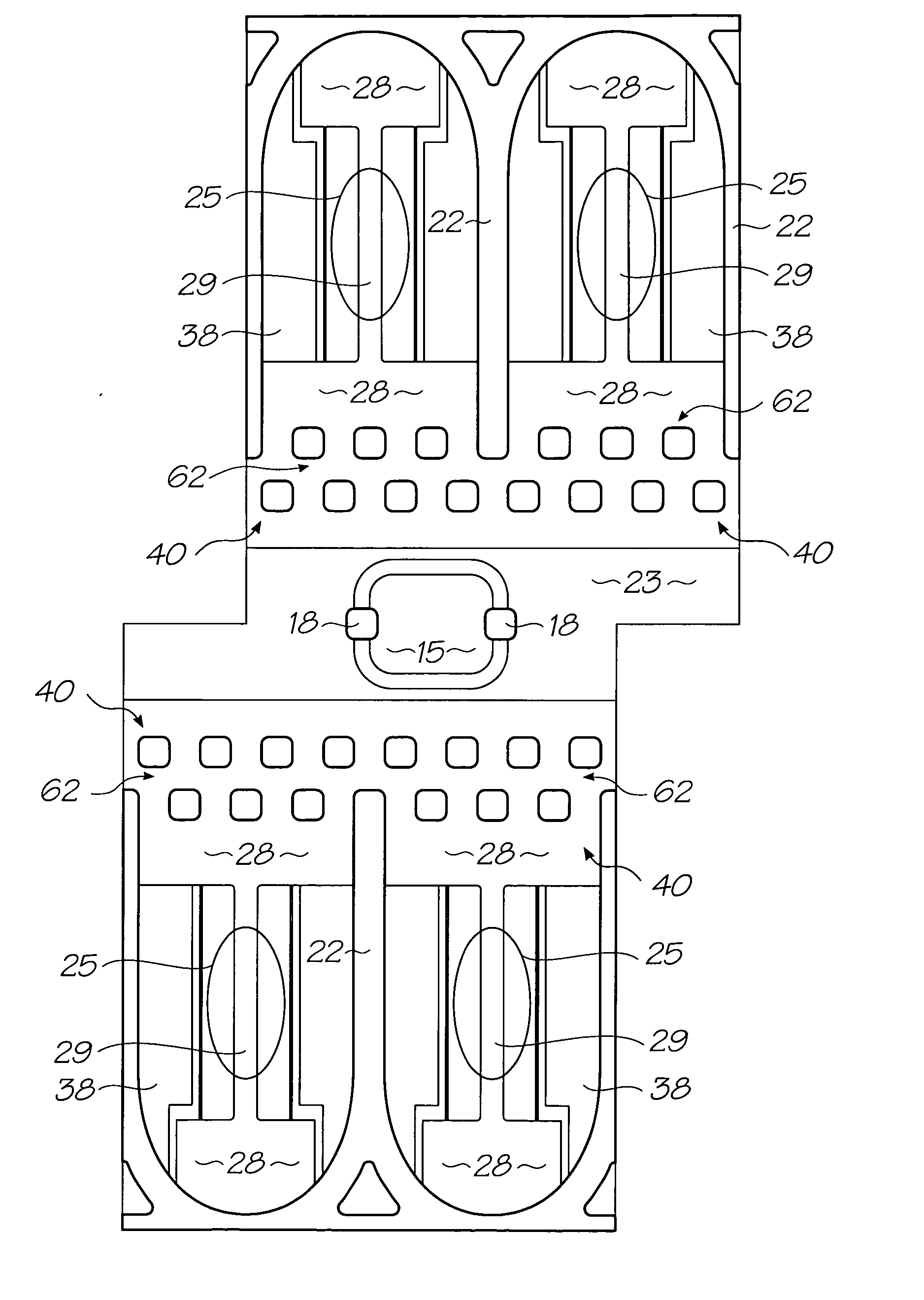 Inkjet printhead with inlet priming feature