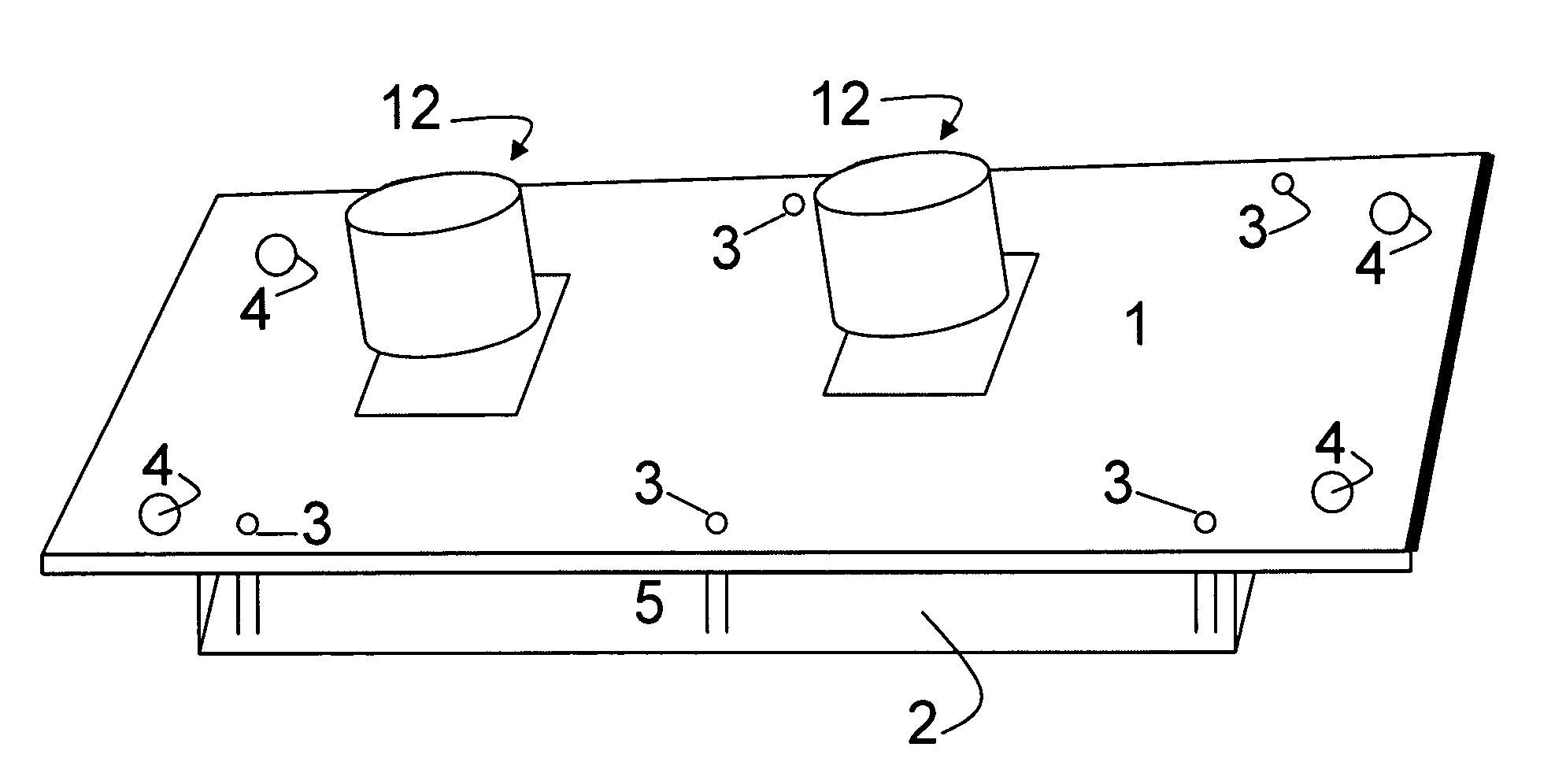 High efficiency & high power patch antenna and method of using