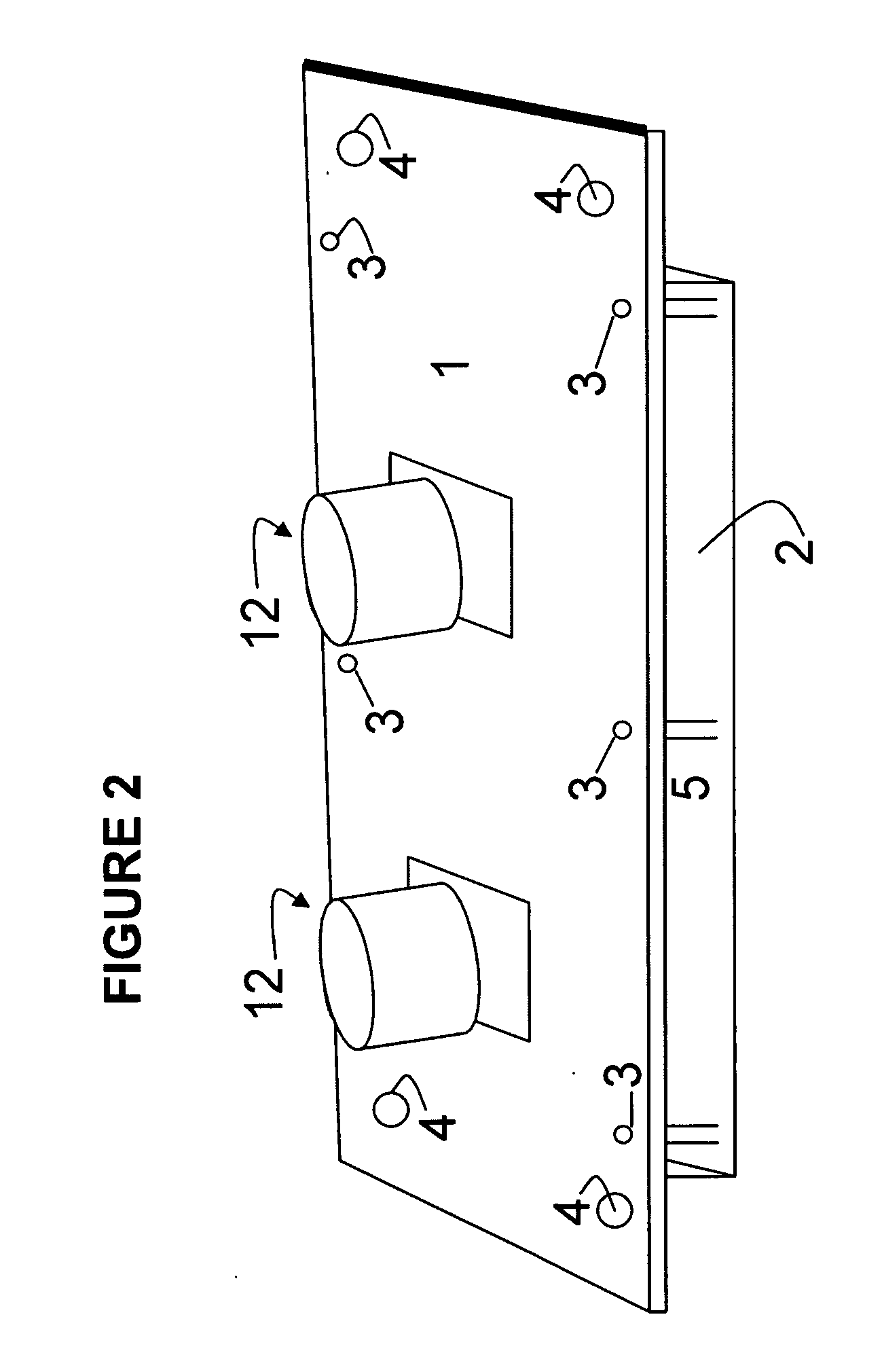 High efficiency & high power patch antenna and method of using