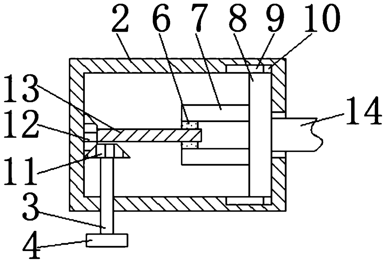 Embedded air conditioner air outlet device